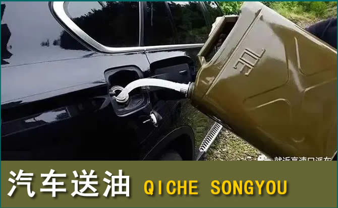 雨城区汽车救援送水案例